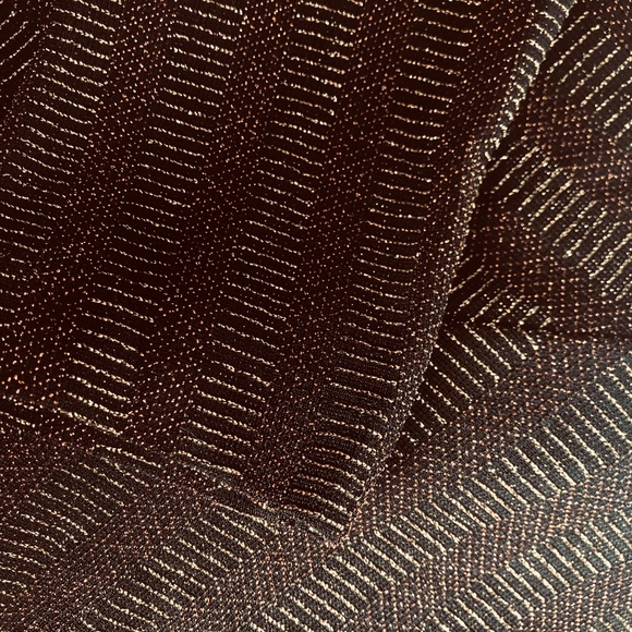 Dress the Population x Cosmopolitan Dress Size M Maya Metallic Mini Chevron - Picture 9 of 10